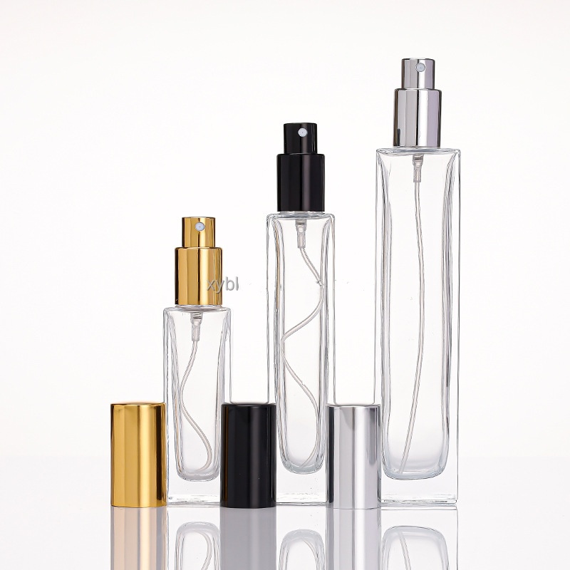 3ml 5ml 6ml 8ml 10ml Rectangle Eye Cream Perfume Oil Containers Glass Bottle