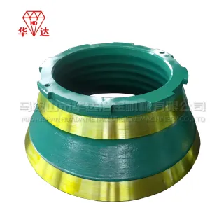 معدات التعدين جدار مكسور