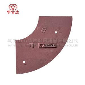 Pelat Pelapis Setengah Lingkaran Kecil Sicoma