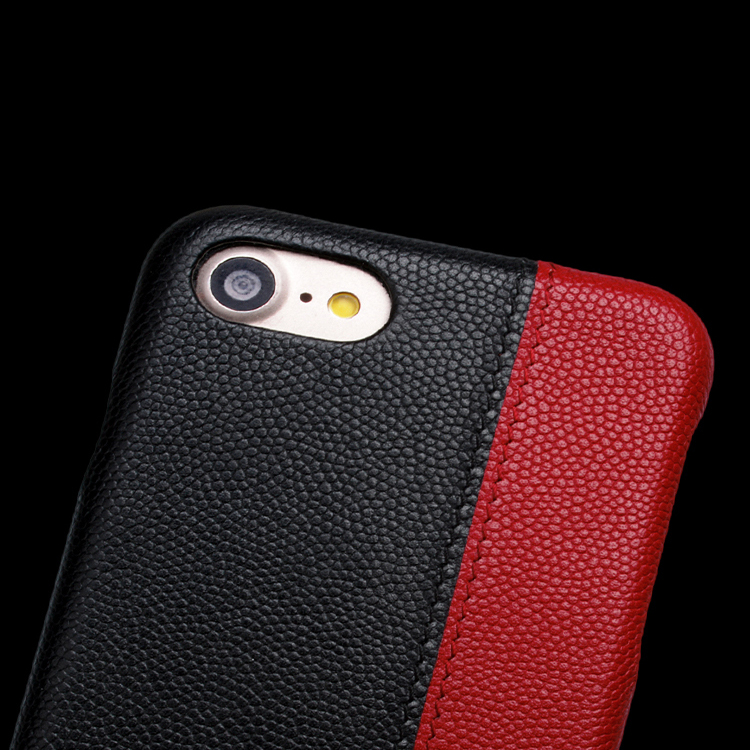 leather splicing case iPHone SE