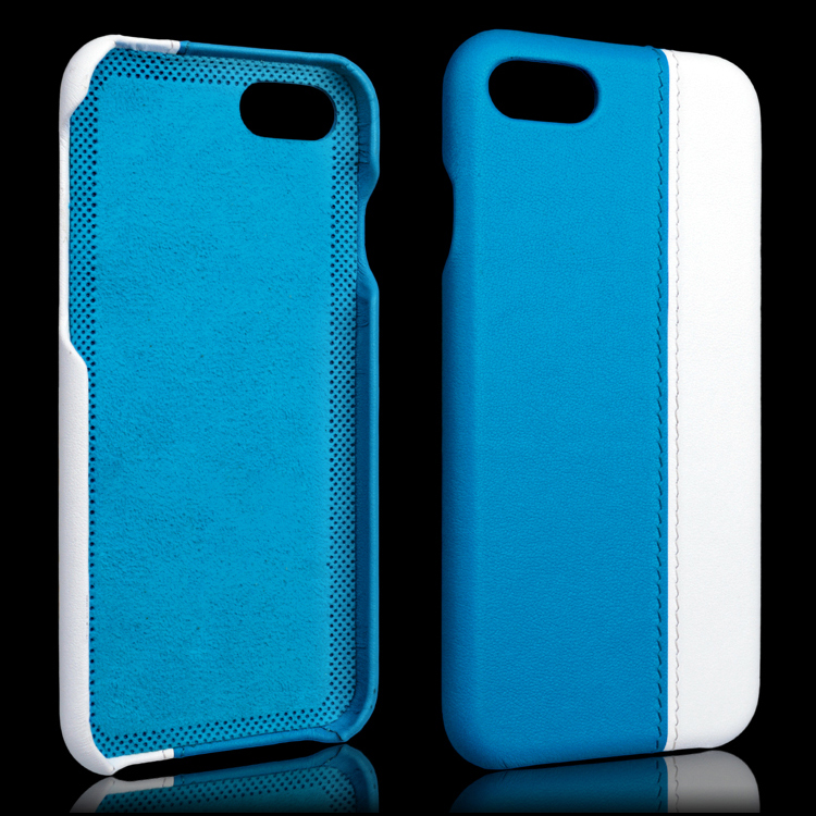 leather splicing case iPHone SE