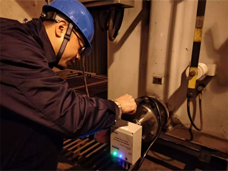Installation of Transformer Online Monitor in Bao Steel