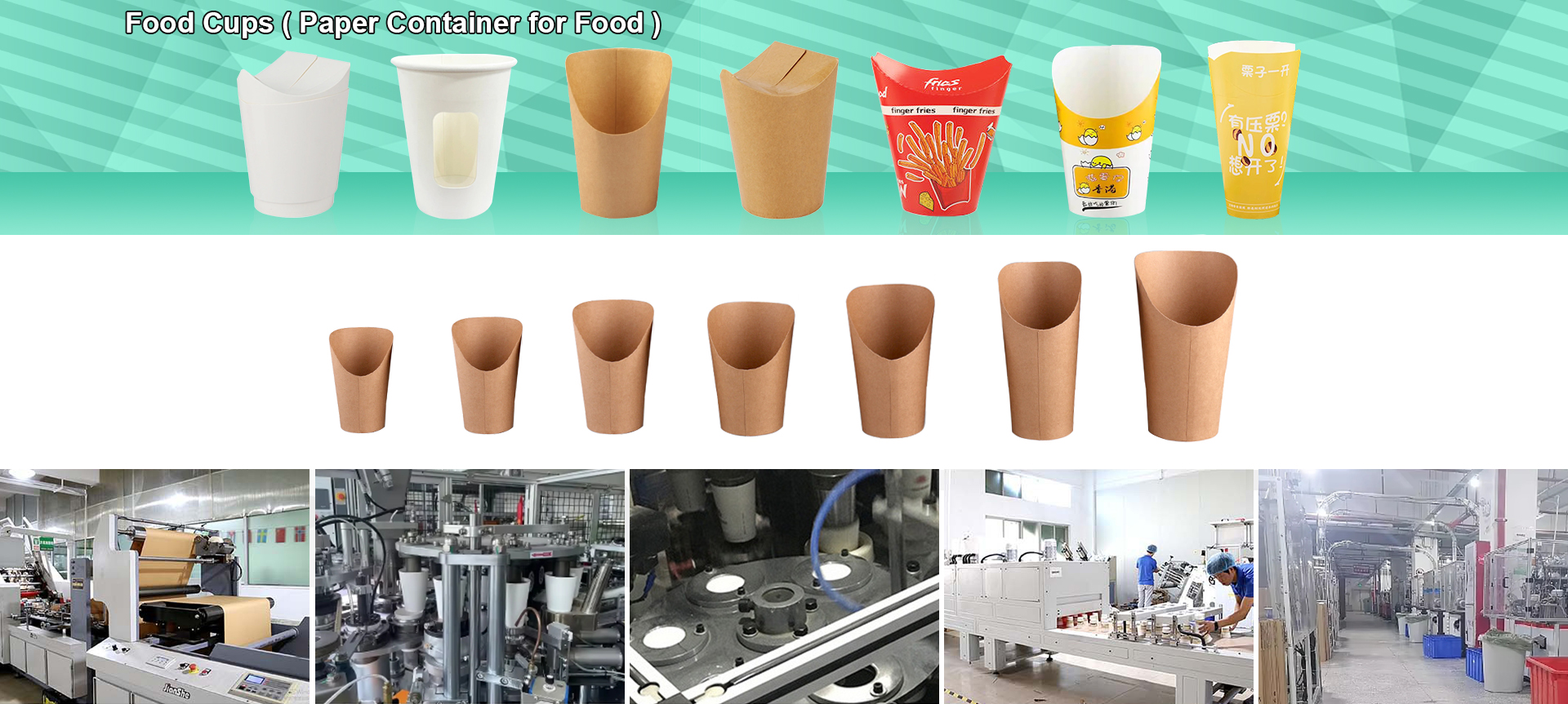 Food Cups XYJ Plant Customized