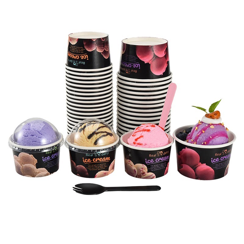 Paper Ice Cream Cup XYJ Plant Customized