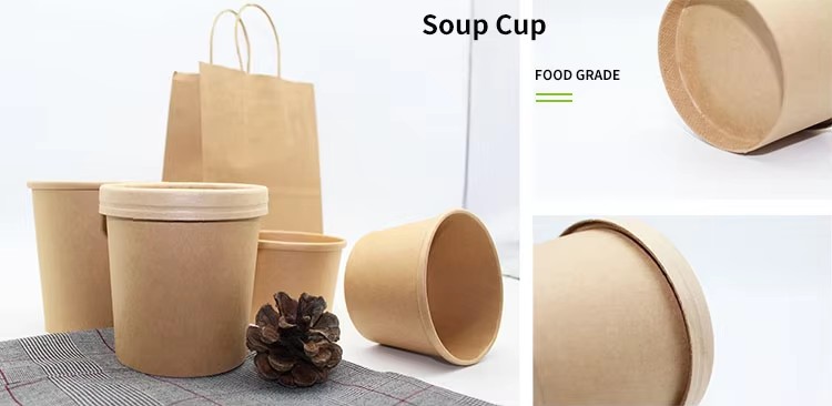 Disposable Paper Soup Cups