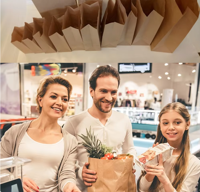 Takeaway Paper Bag For Hot Drinks