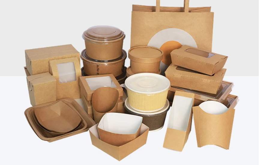 paper craft food to go boxes