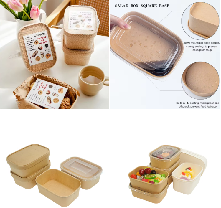 XYJ disposable takeout lunch box bowl