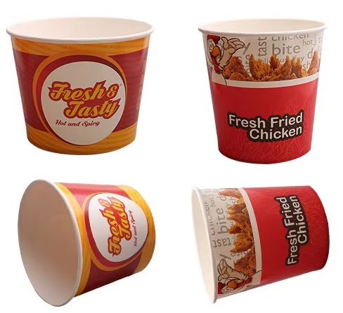 Whole family bucket take out food bucket factory customized fried chicken buckets
