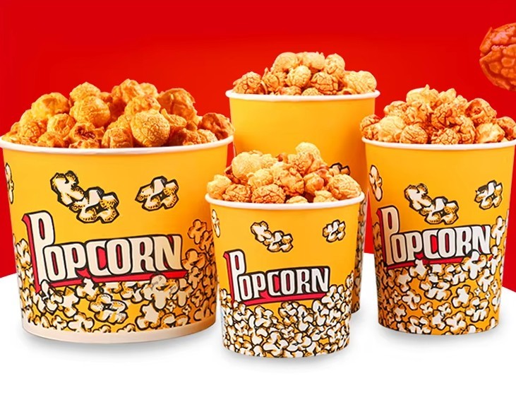 Cheap Low Price Round Paper Fried Chicken Bucket Fast Food Packaging Takeout Buckets