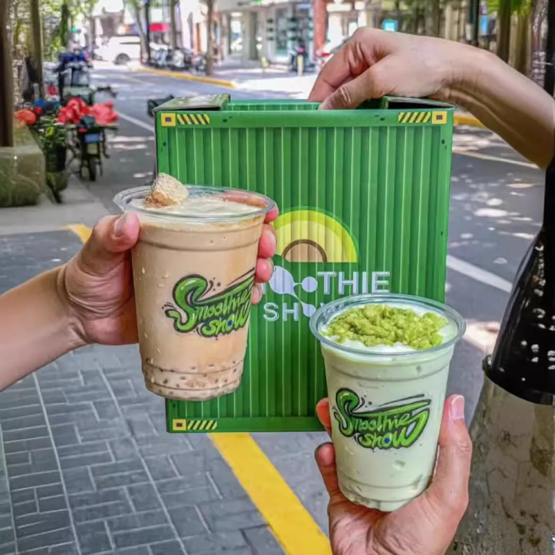 Plastic PET cup High end Plastic Pet cup for cold coffee PET cup with lid