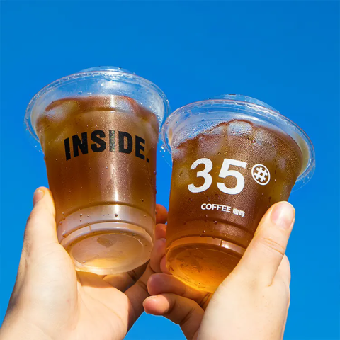 Eco Friendly Disposable Plastic PET Cup With Lid for PET Plastic Cups