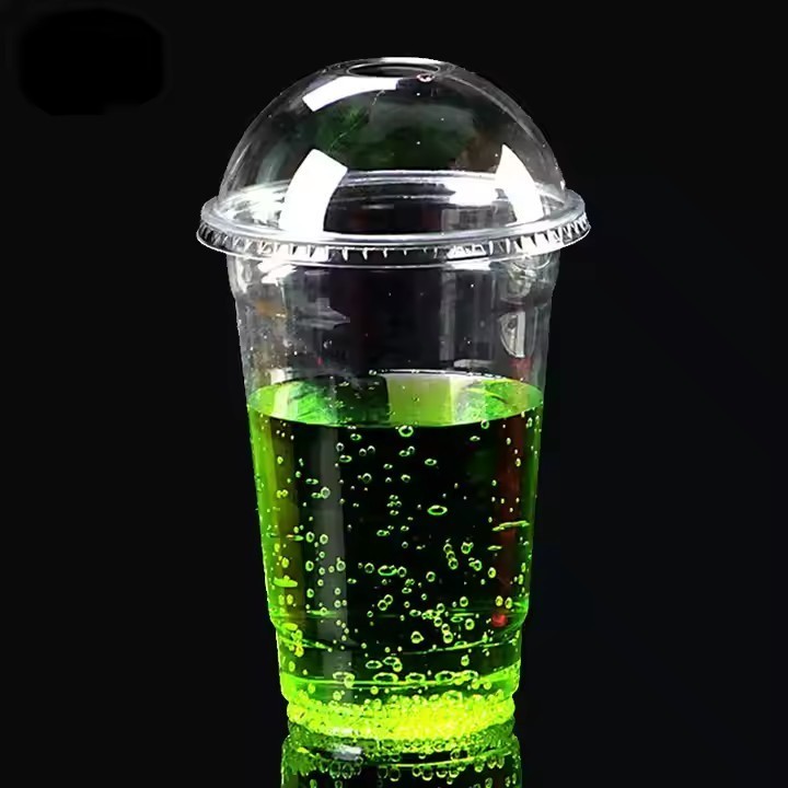 Hot Selling Cold drinking PET Plastic cup milk tea pet cups Customizing in oz