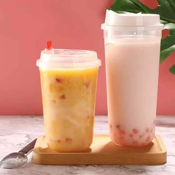 BPA free Custom Printed Unbreakable Reusable PP Plastic Drinking Cups