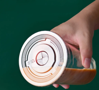 Pearl Milk Tea Juice Disposable Plastic PP Cups with Lids