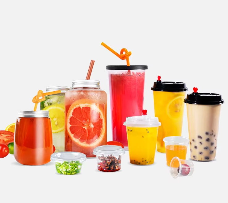 Good Quality PP Injection Cup Customized Logo Printing Disposable PP Plastic Cups