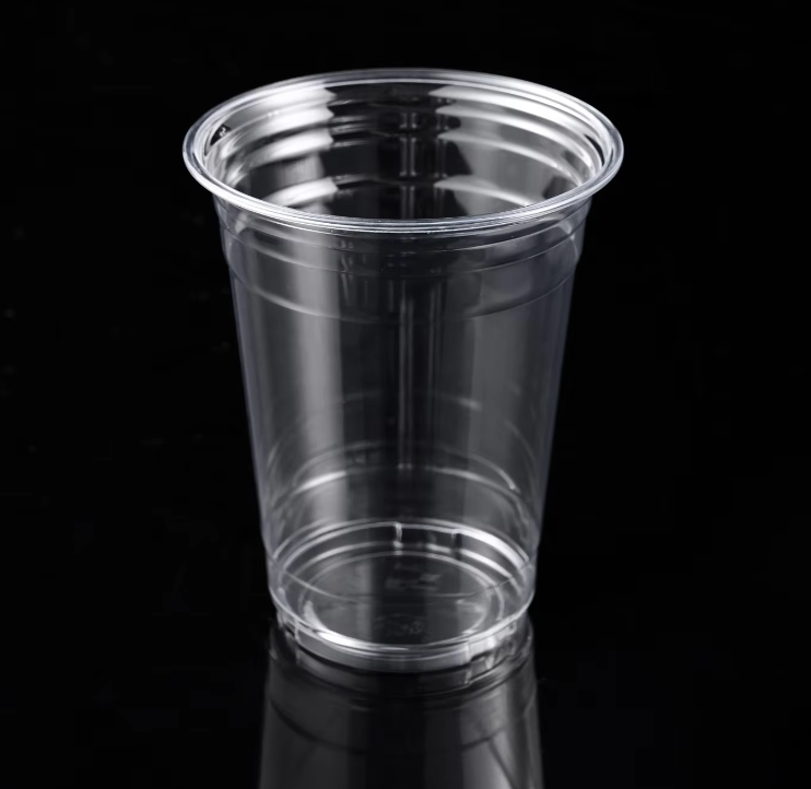 Factory Wholesale Clear Disposable PP Plastic Cup Tea PP Injection Cups With Lid