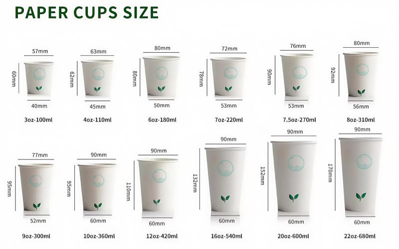 ‌Eco-friendly disposable paper cup