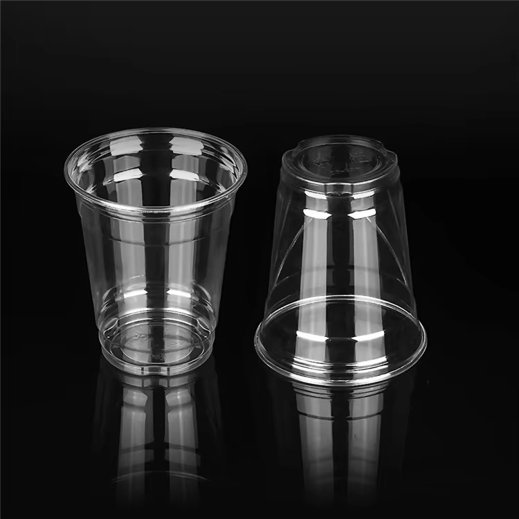 แก้วพลาสติก สัตว์เลี้ยง ใสสำหรับใส่ชา กาแฟ น้ำผลไม้ เย็น คุณภาพพรีเมียม ขนาด 5/7/9/12/20/32 ออนซ์