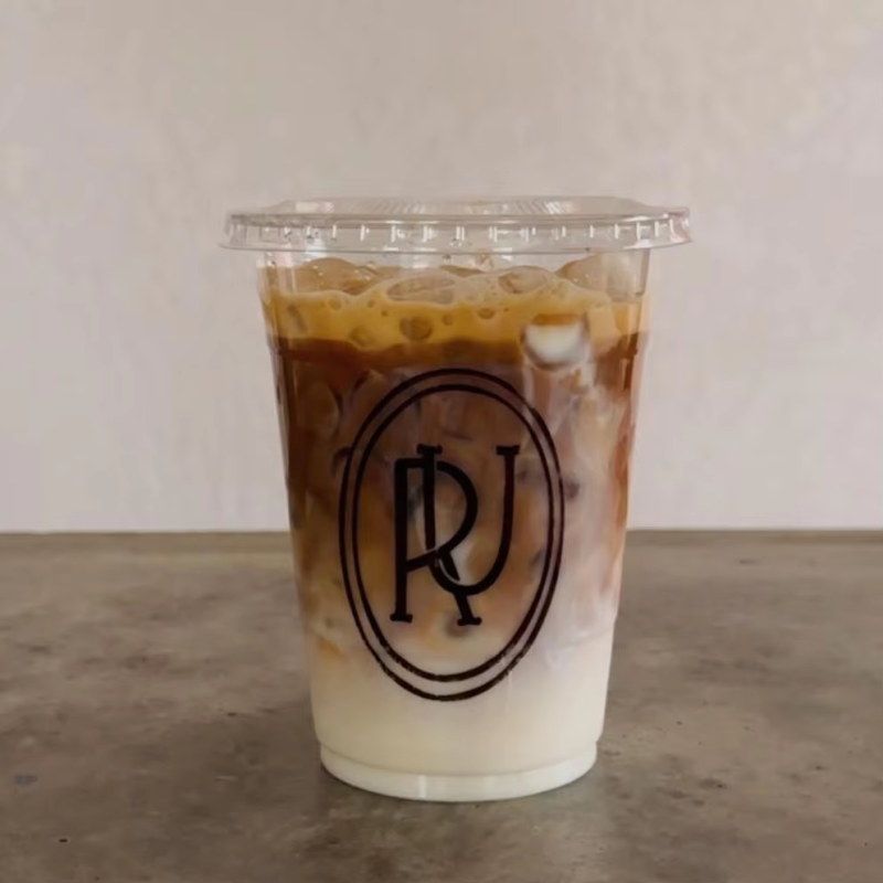 Gobelet à café biodégradable transparent avec logo personnalisé imprimé pour animaux de compagnie, gobelets en plastique jetables pour boissons froides de 12 oz, 16 oz, 20 oz, 24 oz, 32 oz