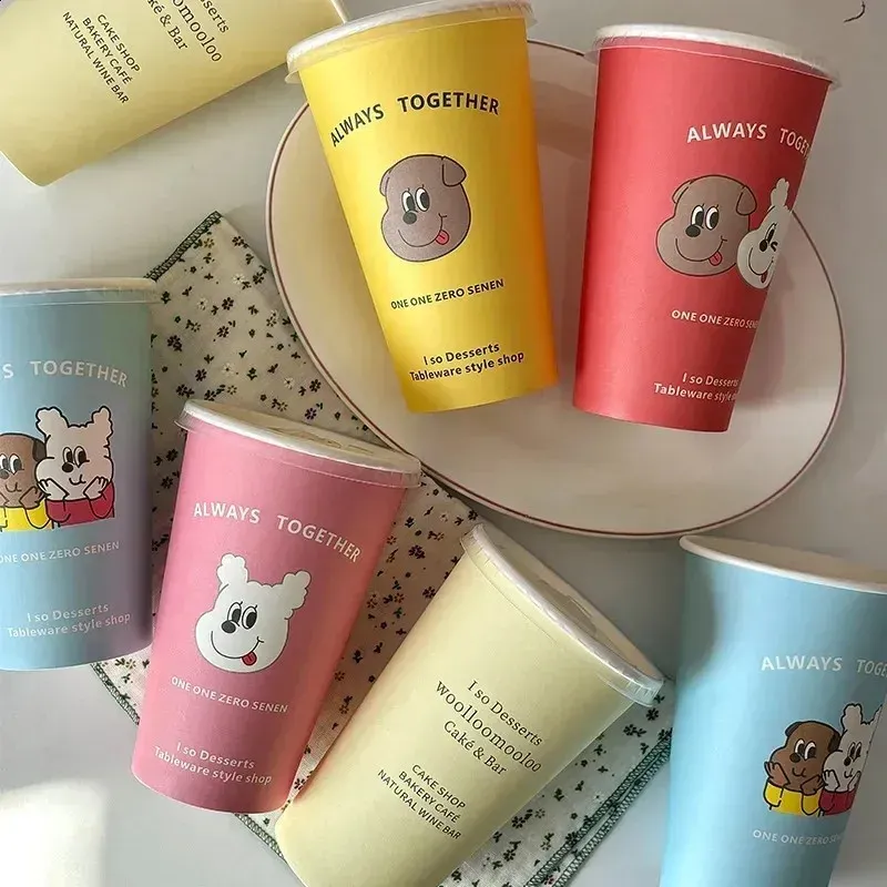 wholesale high quality embossed paper cup with logo in cheap price