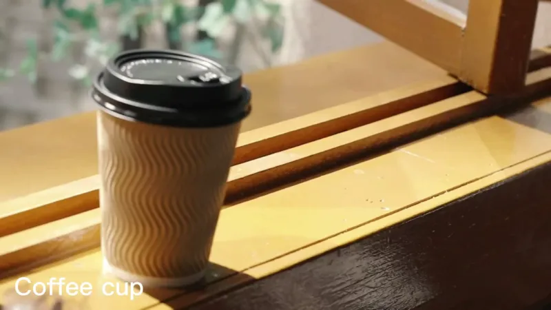 factory wholesales paper to go coffee cups disposable paper ripple wall hot coffee cup