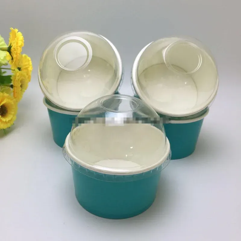 Wholesale Ice Cream Cups Paper Yogurt cups Custom Design