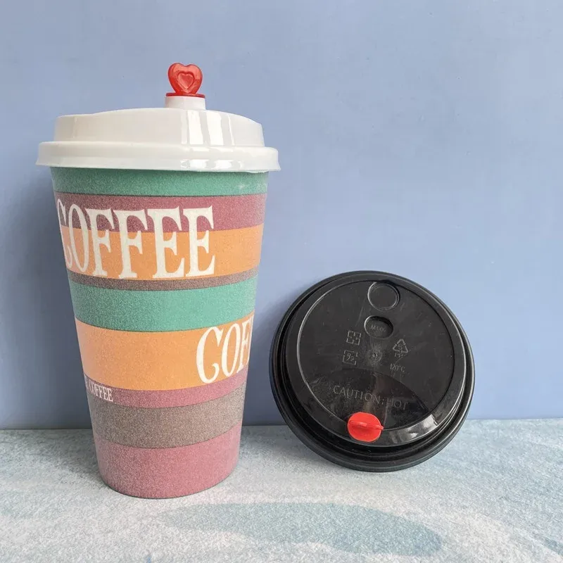 High quality paper cup with foaming process in single wall for coffee shop