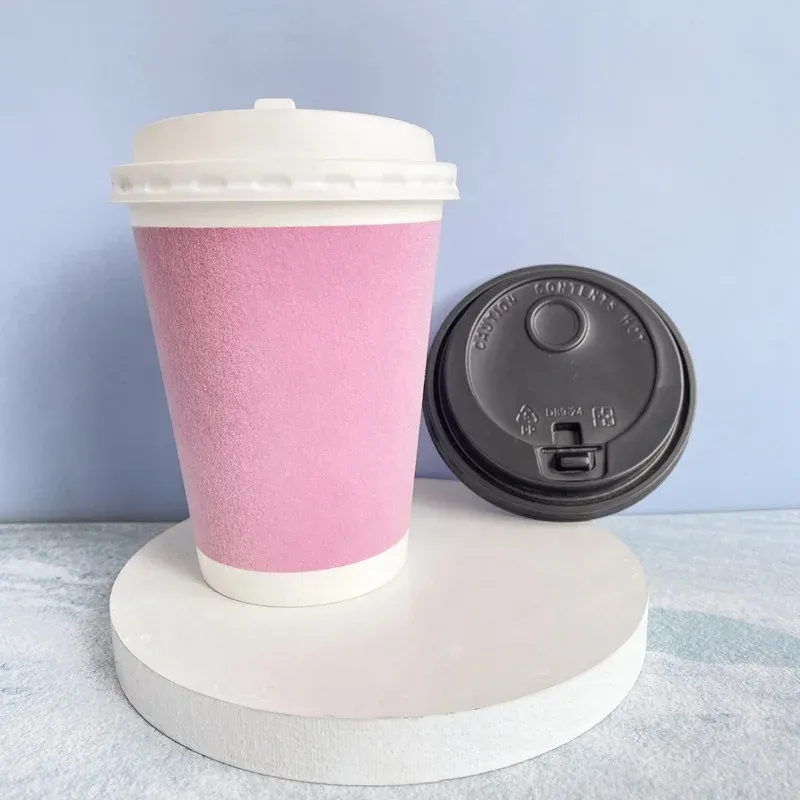 High quality paper cup with foaming process in single wall for coffee shop