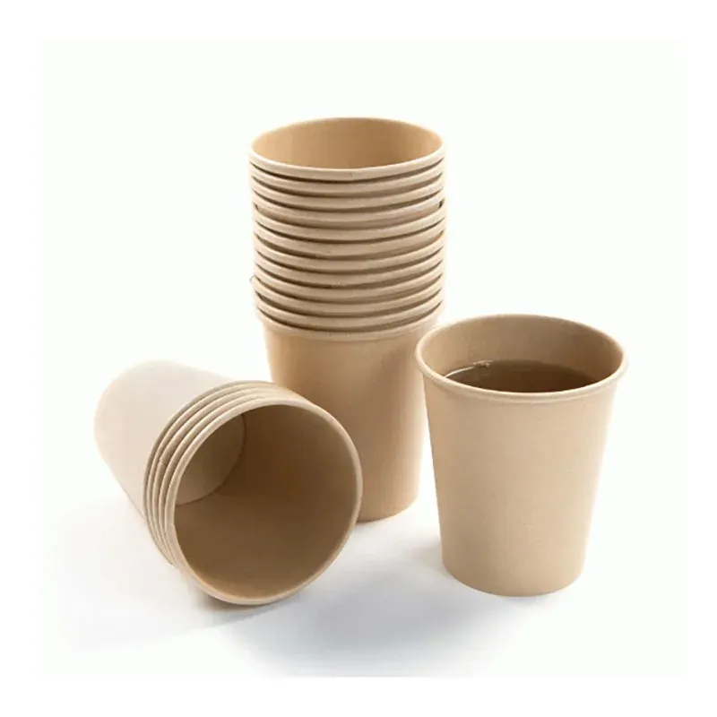 High quality single wall paper cup hot drink disposable paper cup