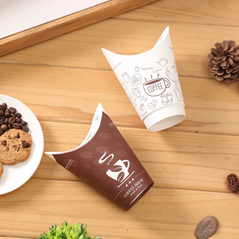 French Fries Snack Cup Container Take Away Chips food Cup in Factory Economical Price