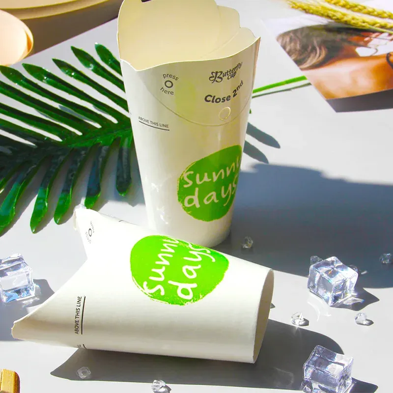 French Fries Snack Cup Container Take Away Chips food Cup in Factory Economical Price