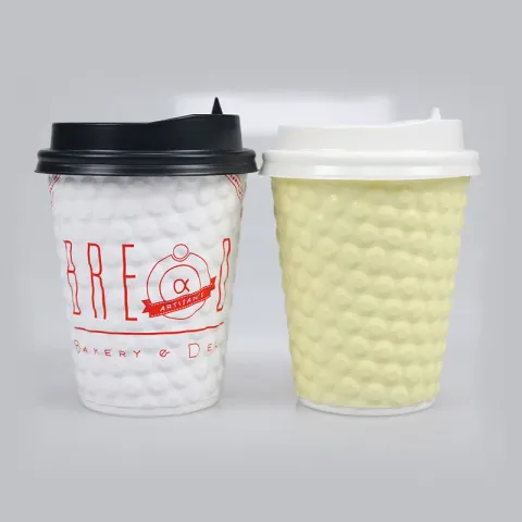 Embossed paper cup for vending Wholesale coffee Paper Cups