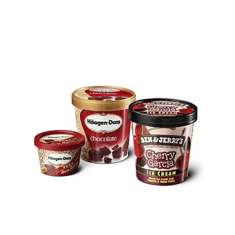 Ice Cream Packaging Container paper cup ice cream cups customized
