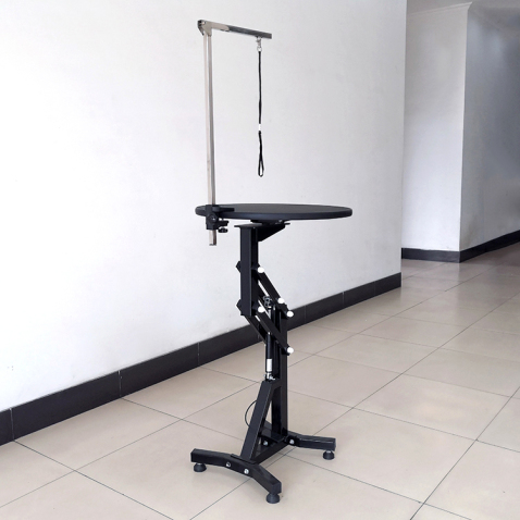 Pneumatic Lift Dog Grooming Table