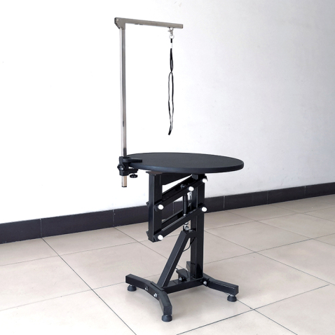 Pneumatic Lift Dog Grooming Table
