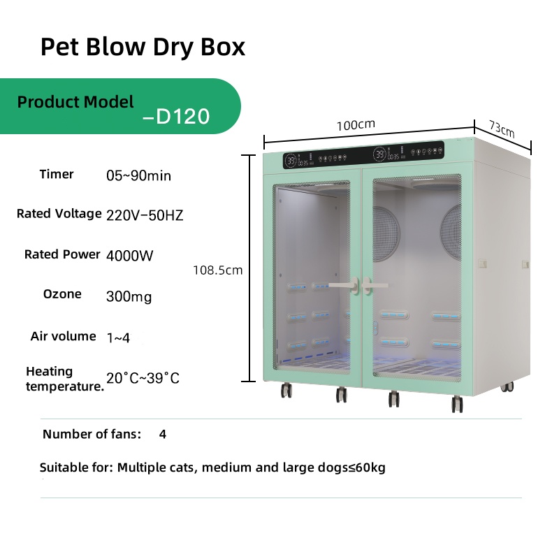 dog dryer cage