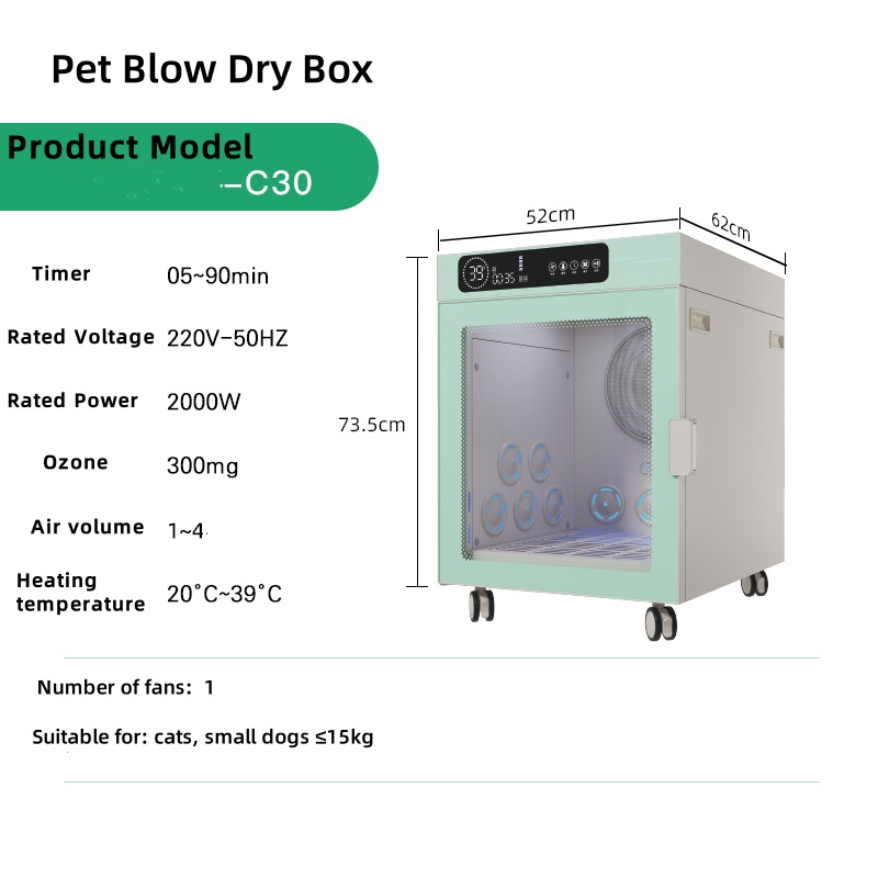 dog dryer cage