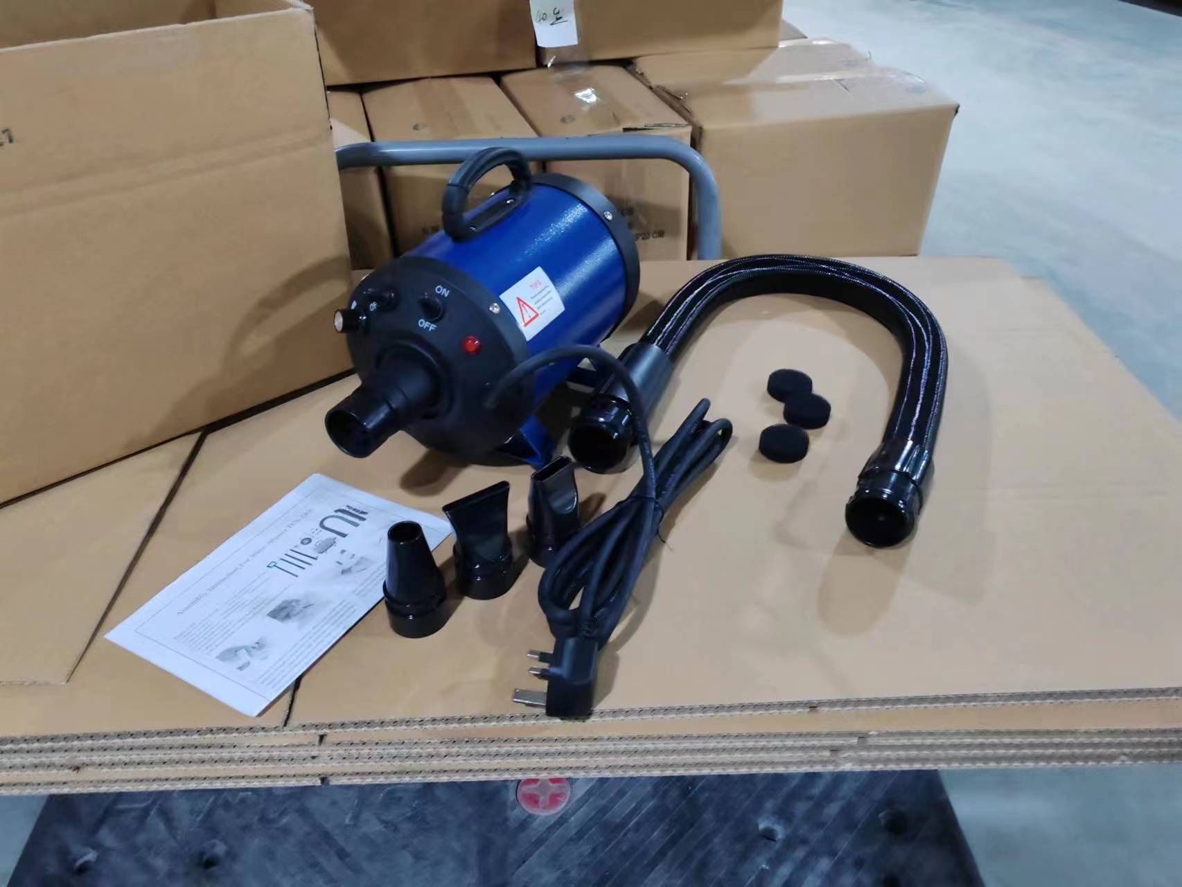 Standing Dog Hair Dryer