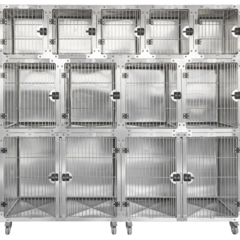 Stainless Steel Dog Boarding Cage