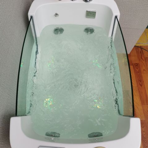 Electric Lift Dog Grooming Bathtub