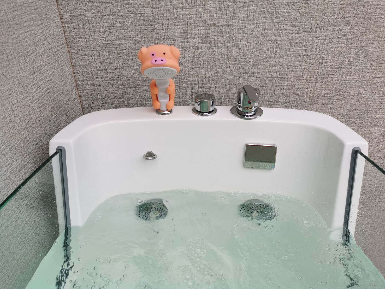 Electric Lift Dog Grooming Bathtub