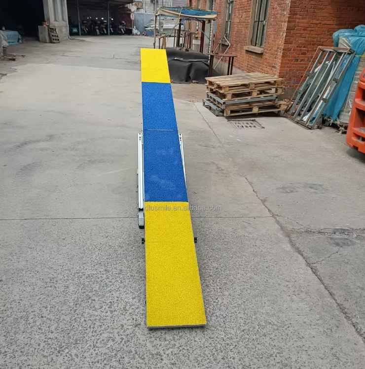 Dog agility training seesaw