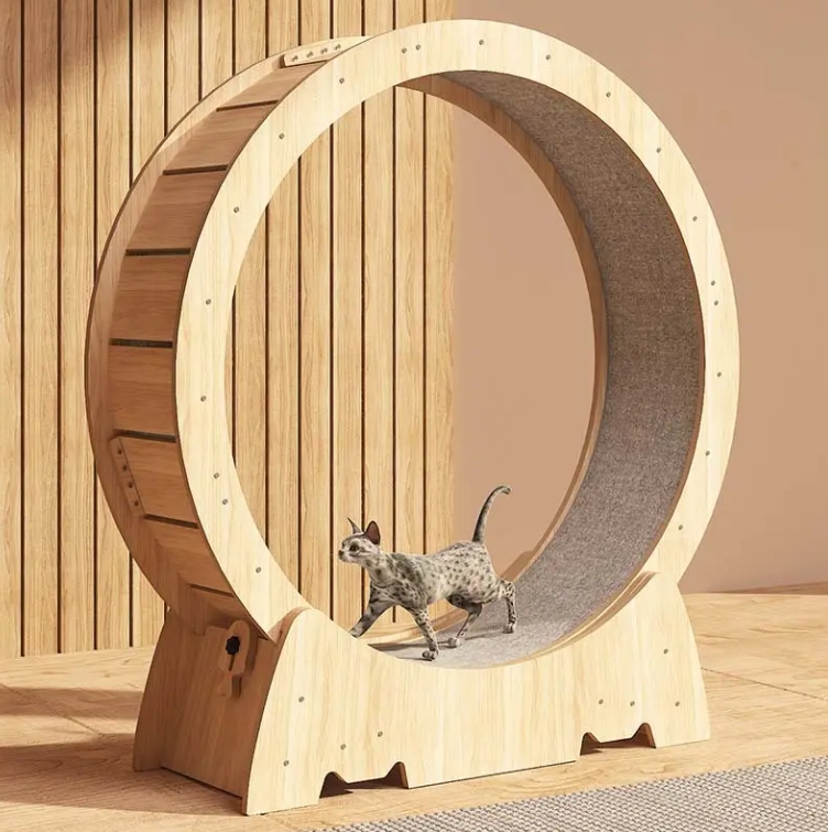 Wood Cat Treadmill