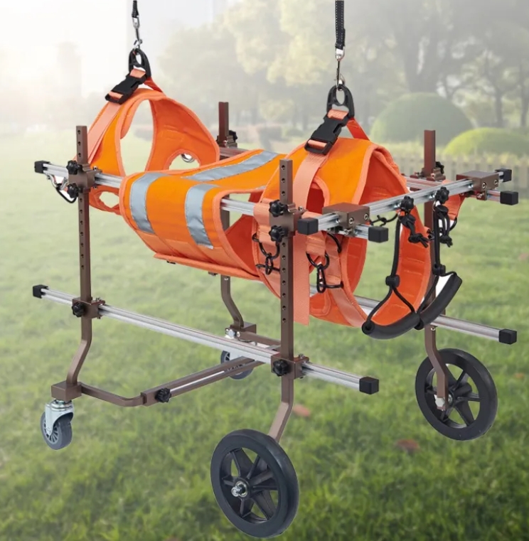 dog 4 wheel wheelchair