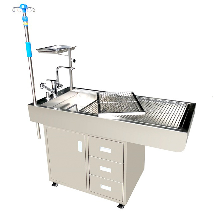 Stainless Steel Veterinary Wet Table
