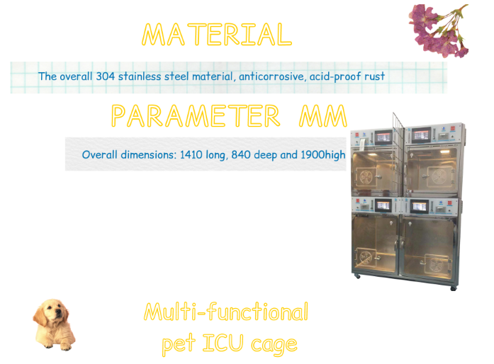 Veterinary Oxygen Cage