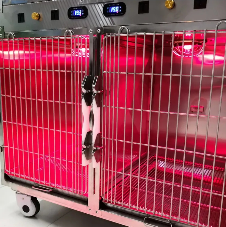 Stainless Steel Pet Oxygen Cage