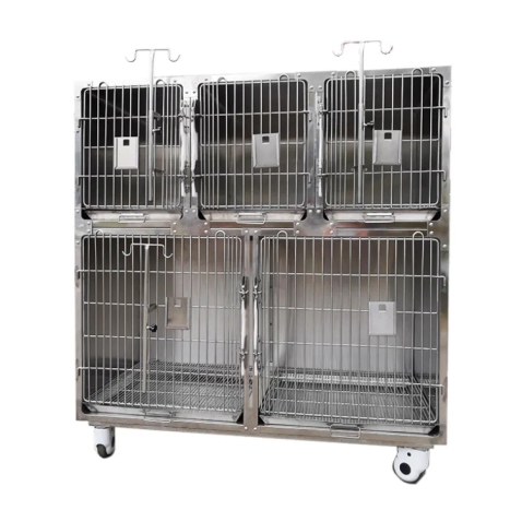Stainless Steel Veterinary Cage