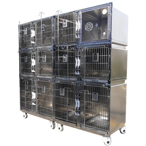 Stainless Steel Veterinary Cage